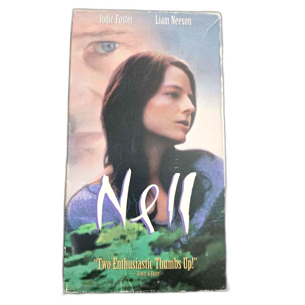 Nell VHS 1994 Jodie Foster Liam Neeson Fox Video
